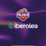 Imagen que muestra el logotipo del Palencia Baloncesto junto con el de Iberolea