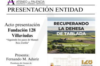Cartel informativo sobre una presentación